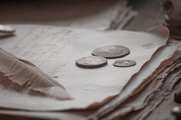 book, coin, money, antic, old, paper, feather, money, money, money, money, money